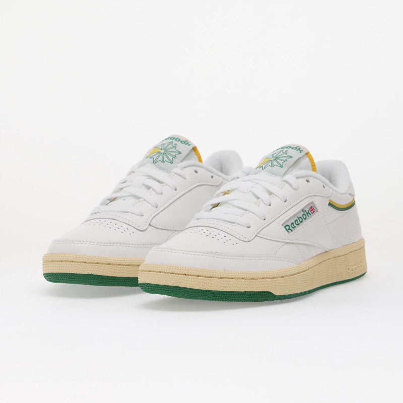 Reebok Club C 85 Ftwr White/ Team Green/ Athletic Gold