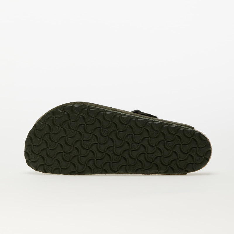 Birkenstock Boston Velvet Leather Thyme