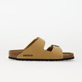 Birkenstock Arizona Birko-Flor Birkibuc Birkibuc Latte Cream