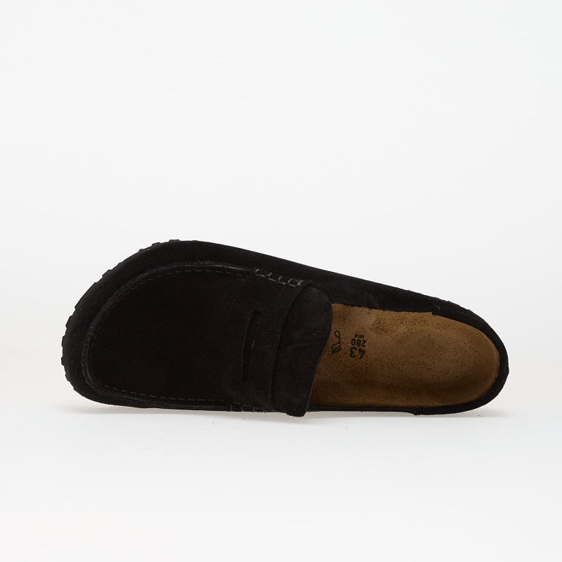Birkenstock Naples Wrapped Suede Leather Black