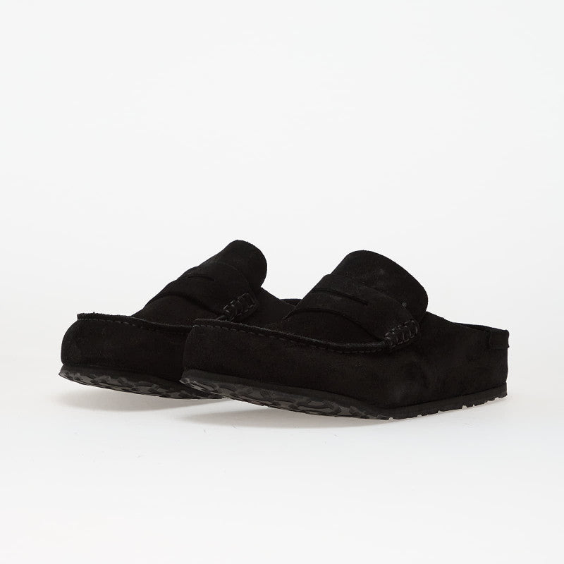 Birkenstock Naples Wrapped Suede Leather Black