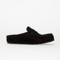 Birkenstock Naples Wrapped Suede Leather Black