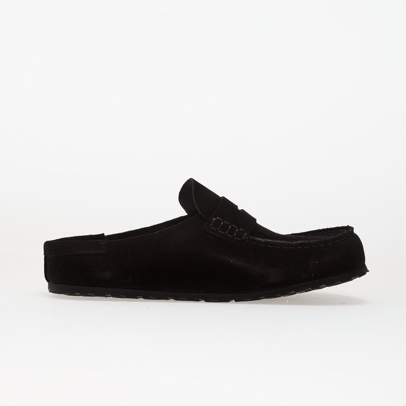 Birkenstock Naples Wrapped Suede Leather Black