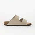 Birkenstock Arizona Big Buckle Natural Leather Patent Women High-Shine Oyster