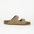 Birkenstock Arizona Suede Leather Faded Khaki