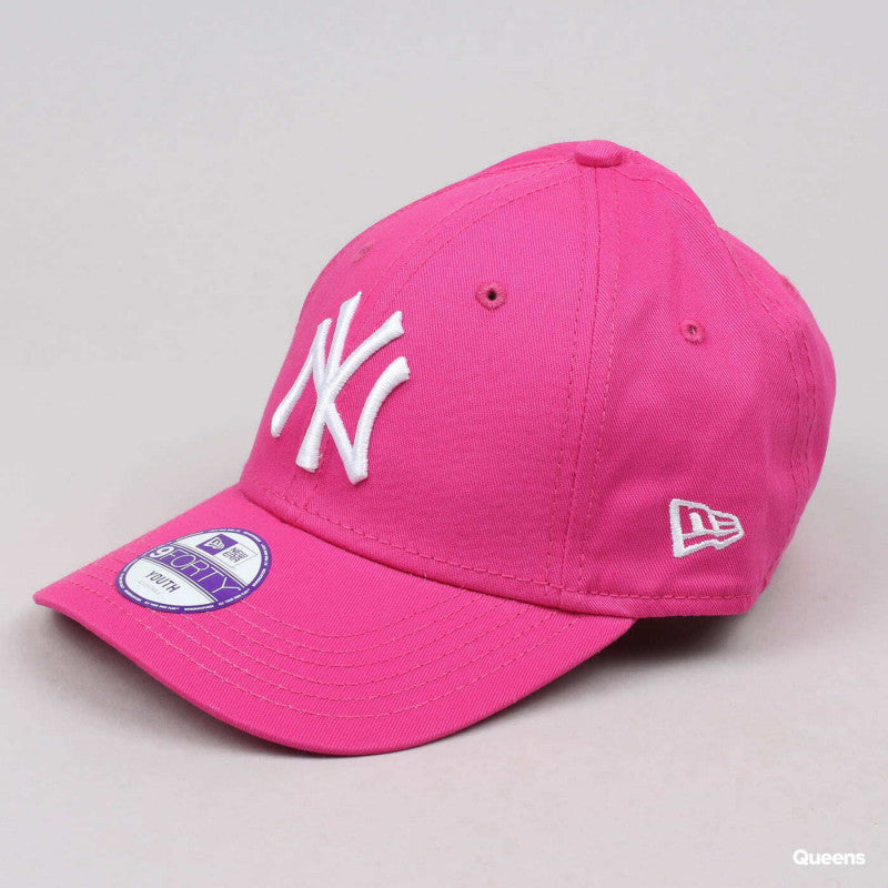 New Era Kids 940K MLB League Basic NY C/O Pink