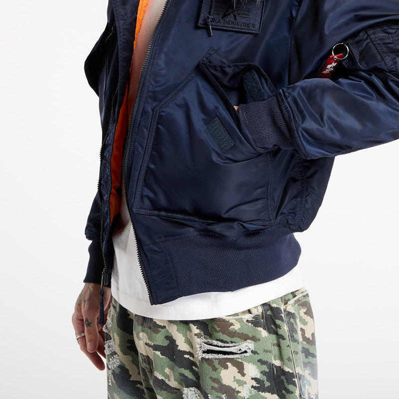Alpha Industries 45/P Hooded Custom Ultra Navy