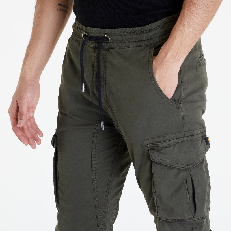 Alpha Industries Cotton Twill Jogger Grey/ Black