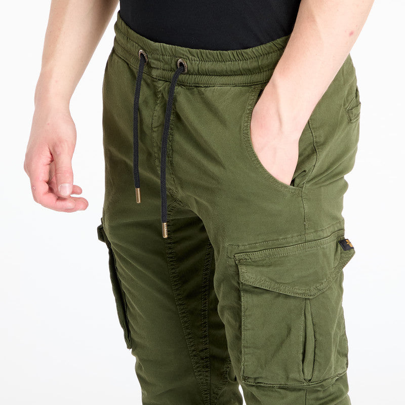 Alpha Industries Cotton Twill Jogger Dark Olive
