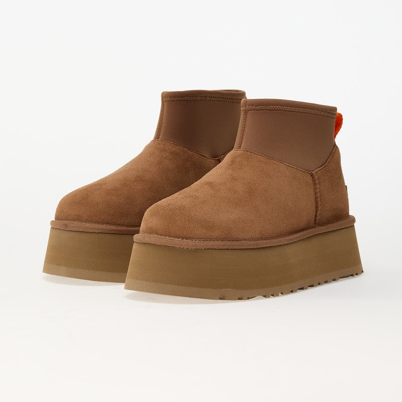 UGG Wmns Classic Mini Dipper Chestnut