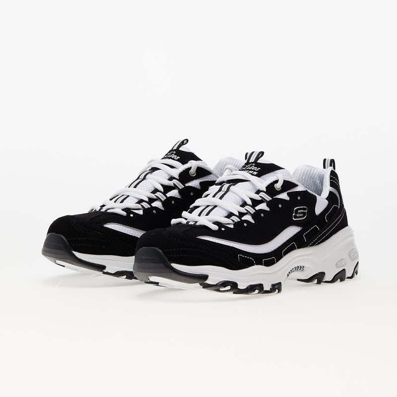 Skechers D'Lites Black/ White