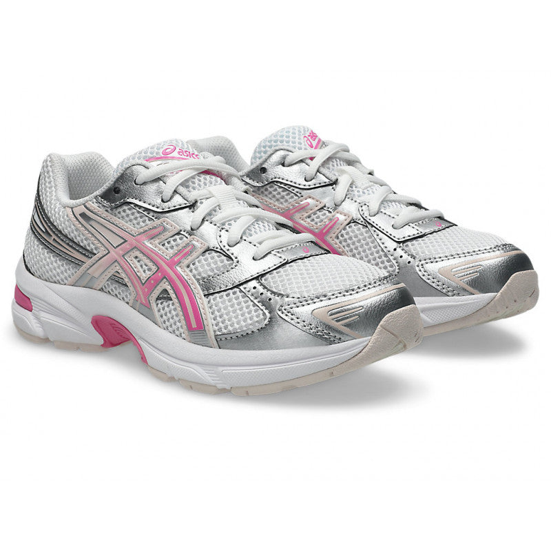 Asics Kids GEL-1130 GS White/ Dragon Fruit