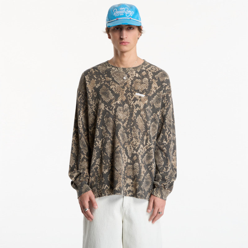 Obey League Thermal Dusty Vintage Rattlesnake
