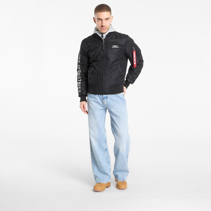 Alpha Industries MA-1 D-Tec SE Black / Grey
