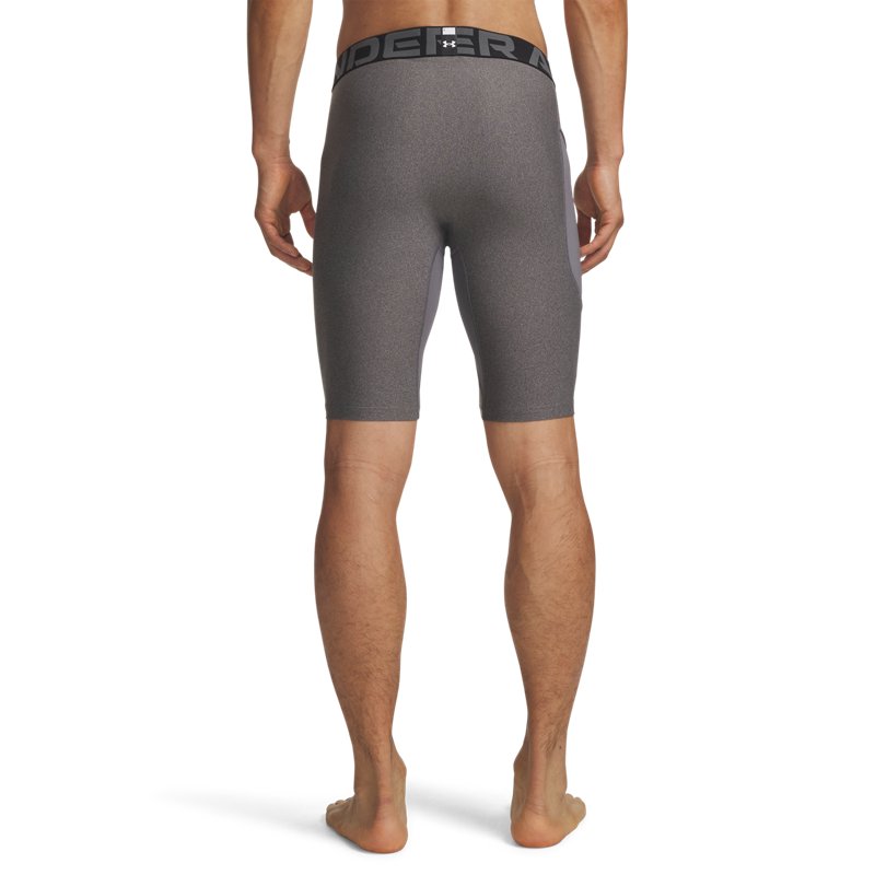 Under Armour Hg Armour Long Shorts Carbon Heather/ Black