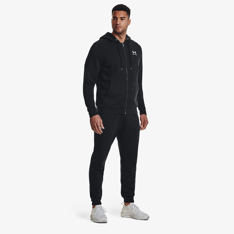 Under Armour Essential Fleece Fz Hood Black