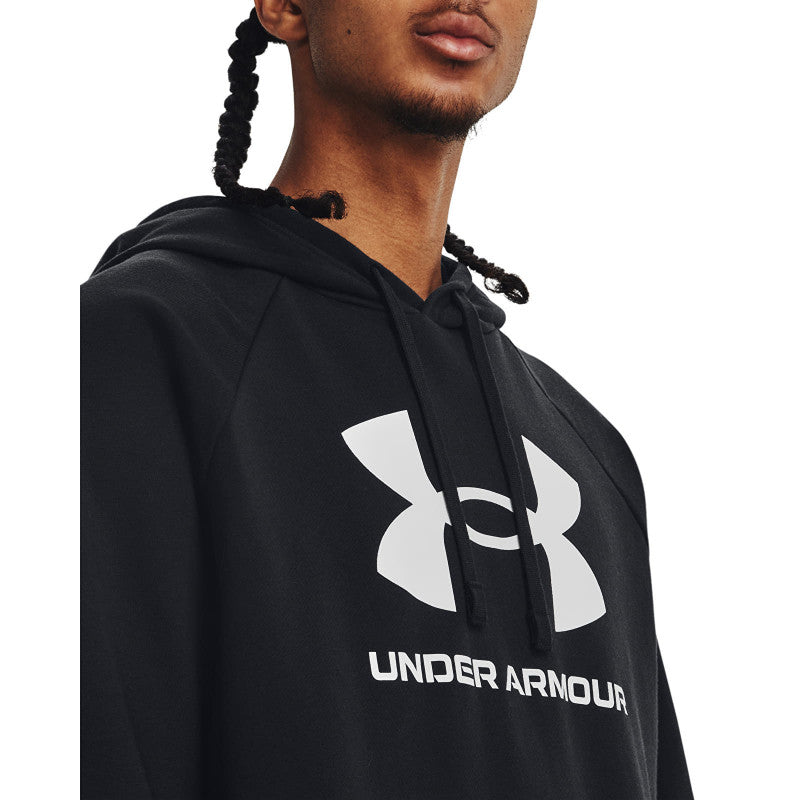Under Armour Rival Fleece Logo Hood Black