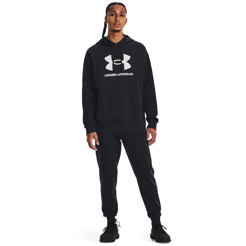 Under Armour Rival Fleece Logo Hood Black
