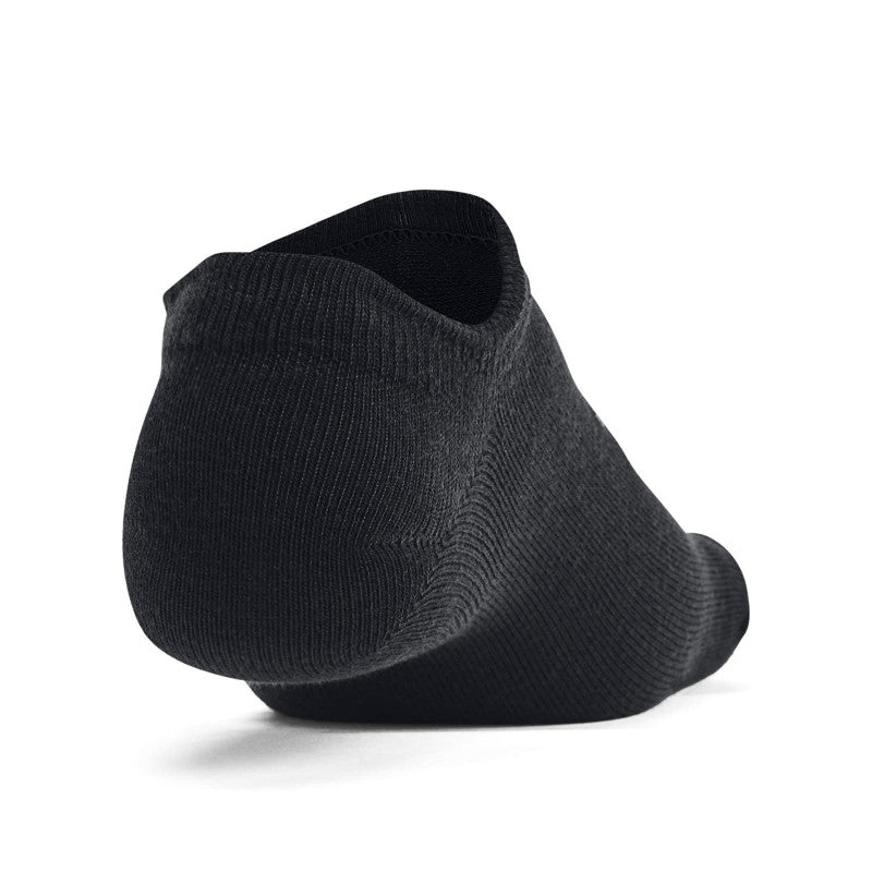 Under Armour Essential No Show 6-Pack Black