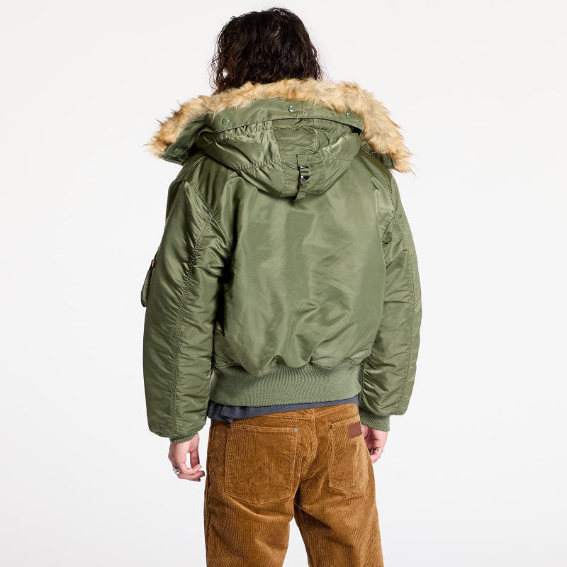 Alpha Industries 45P Hooded Sage-Green