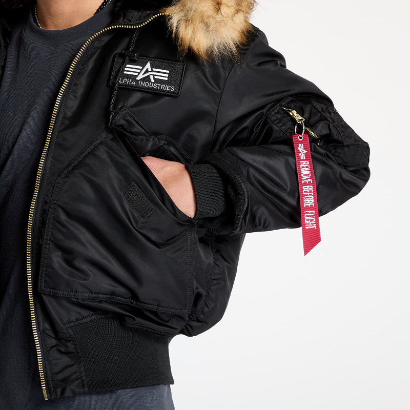 Alpha Industries 45P Hooded Black