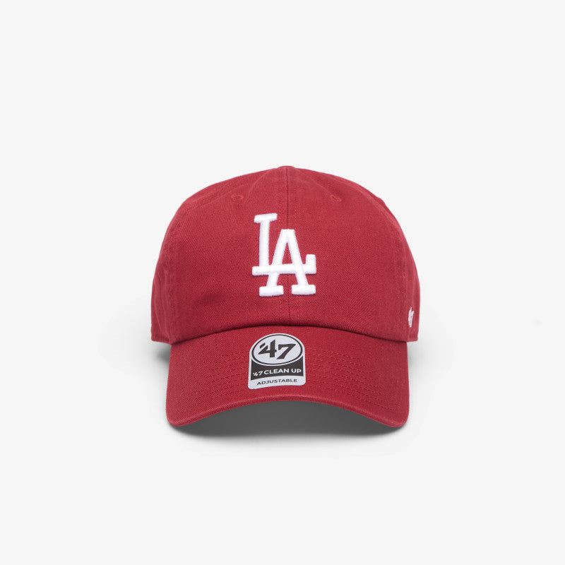 47 Brand MLB Clean Up Los Angeles Dodgers Cap Dark Sangria