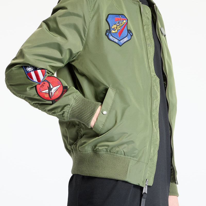 Alpha Industries MA-1 TT Flying Tigers Sage Green
