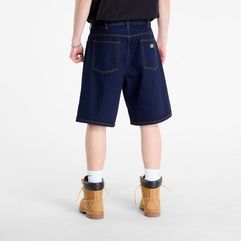 OBEY Bigwig Baggy Denim Short Rinse Indigo