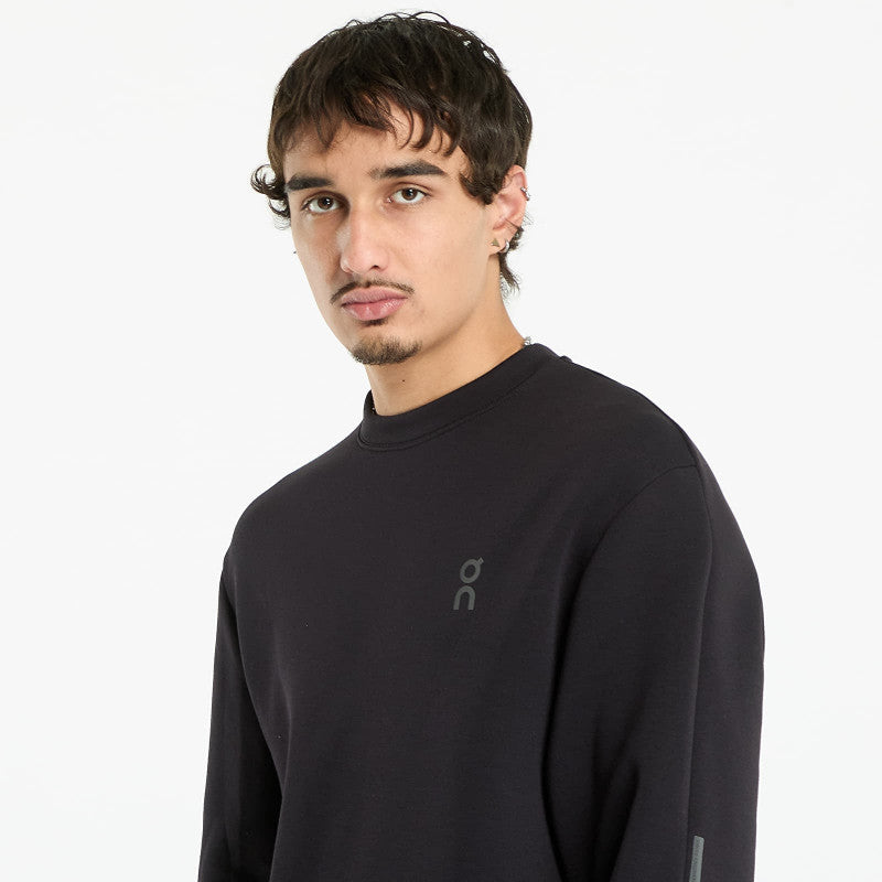 On Focus Tech Crew Black