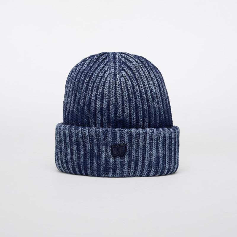Daily Paper Knitted Washed Beanie Indigo