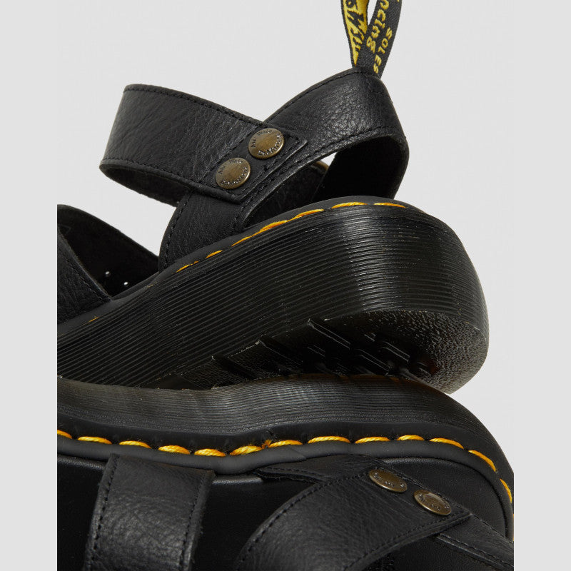 Dr. Martens Wmns Gryphon Quad Black Pisa Sandals