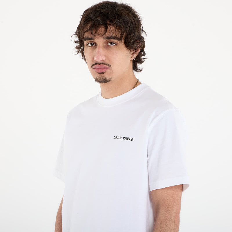 Daily Paper Chain Shield T-Shirt White