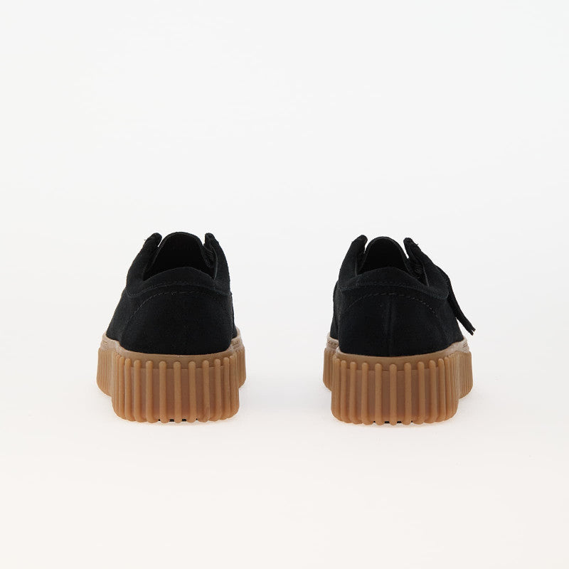 Clarks Torhill Bee Black Suede
