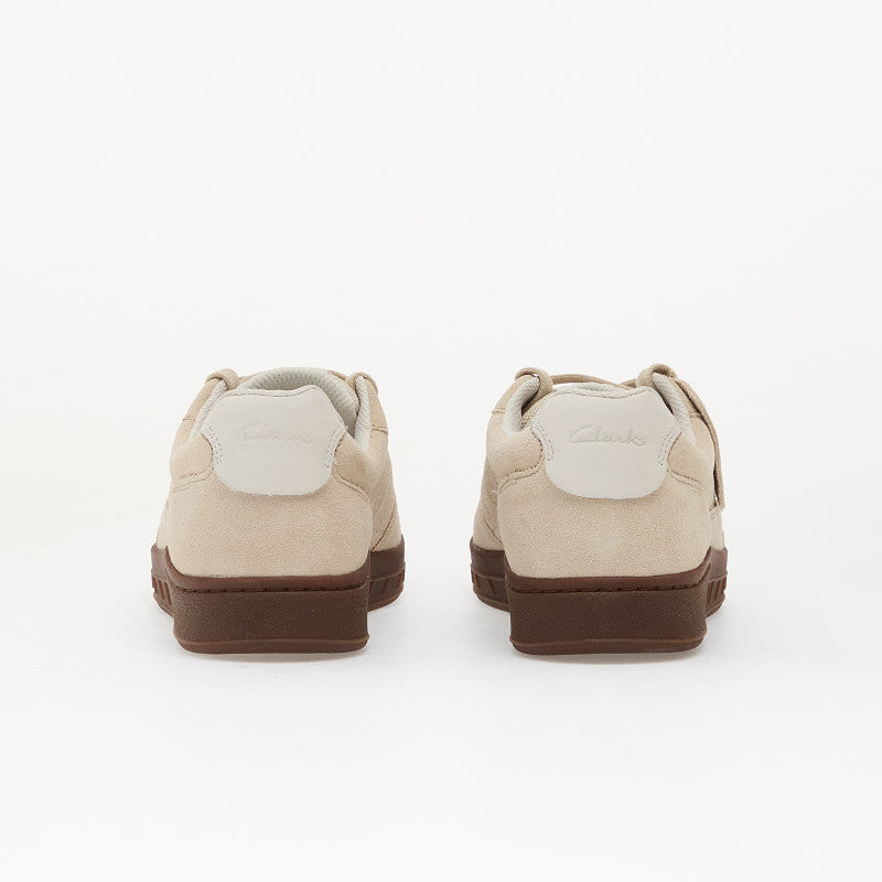 Clarks CraftRally Ace Off White Suede