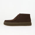 Clarks Torhill Hi Leather Dark Brown