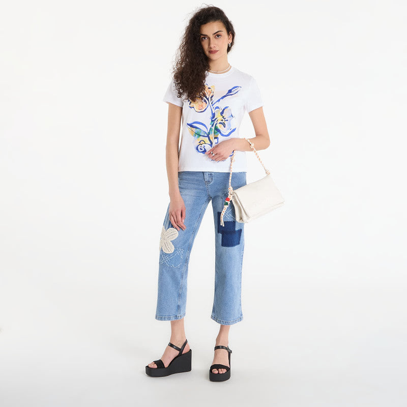 Desigual Ts Zurich T-Shirt White