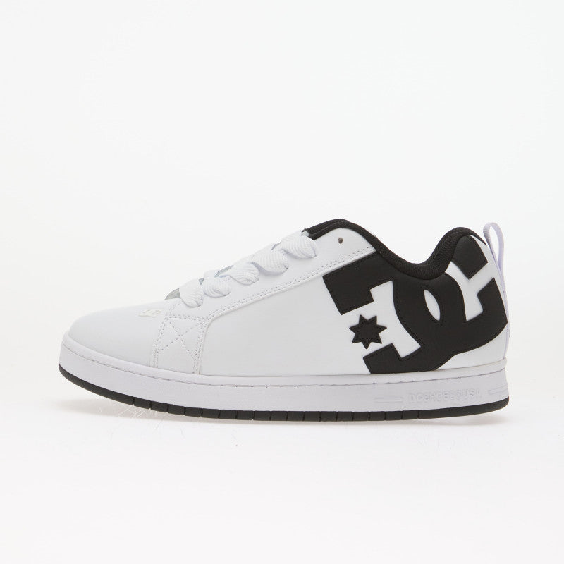 DC Court Graffik White/ Black/ Black