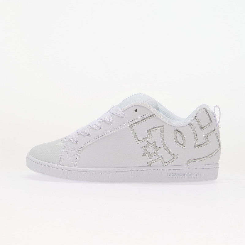 DC Court Graffik White/ Silver