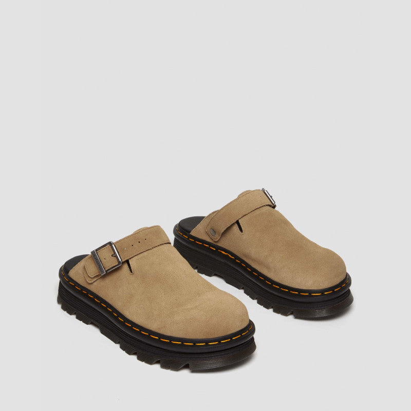 Dr. Martens ZEBZAG MULE Savannah Tan EH Suede