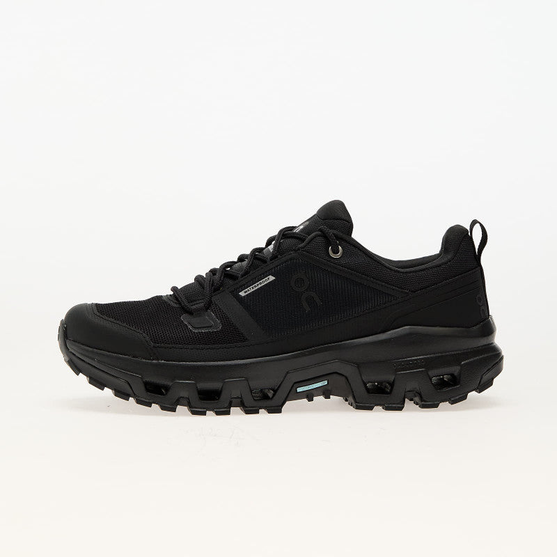 On M Cloudrock Low WP Black/ Black
