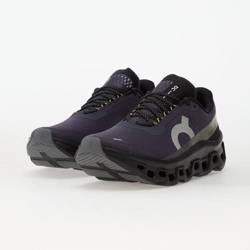 On M Cloudmonster 1 Flint/ Black