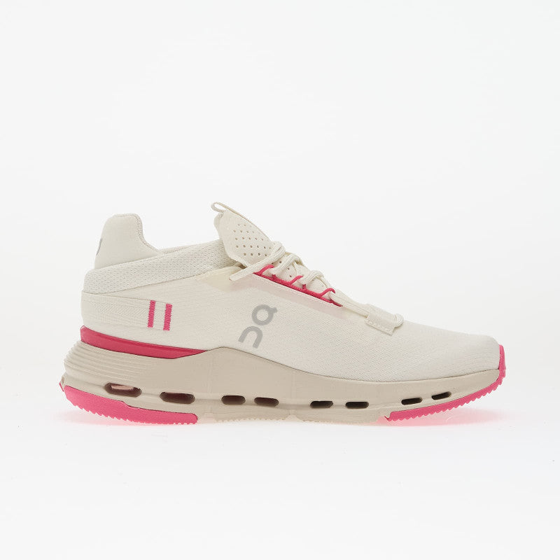 On Wmns Cloudnova 2 Ivory/ Pink
