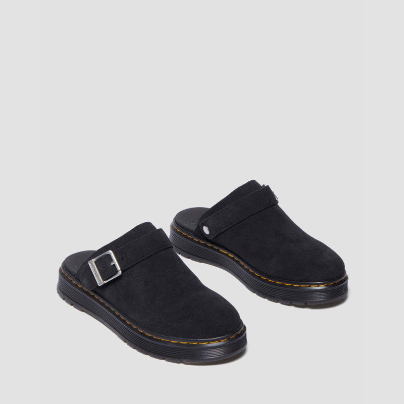 Dr. Martens BROOKLINE MULE Black Bronx Suede