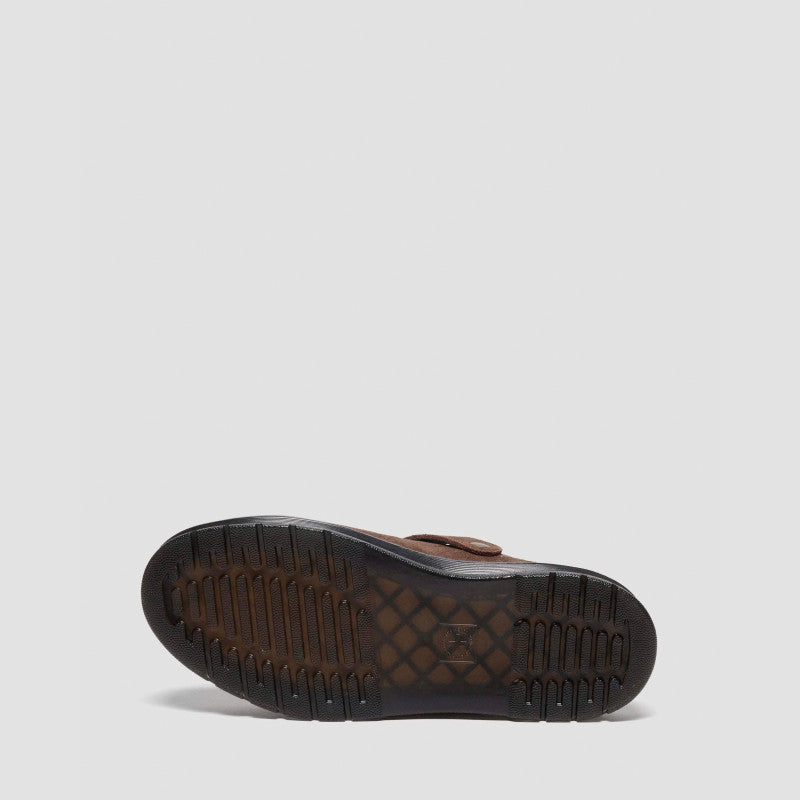 Dr. Martens Brookline Mule Dark Brown Bronx Suede