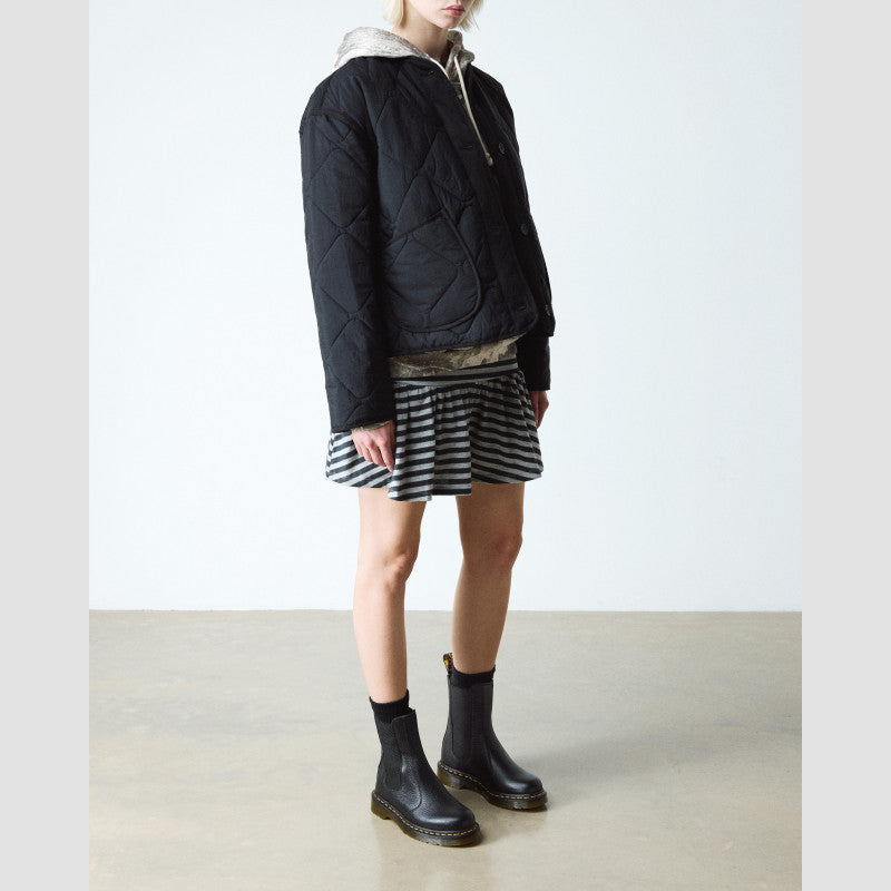 Dr. Martens 2976 Hi Black Milled Nappa