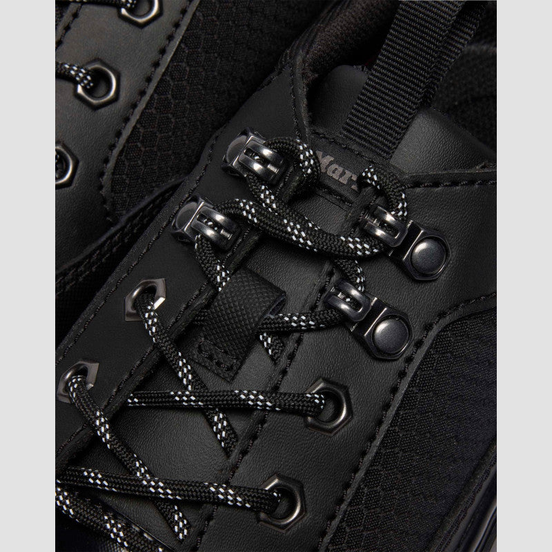 Dr. Martens Reeder MK.02 Black Recycled Hexagon Canvas+Ajax