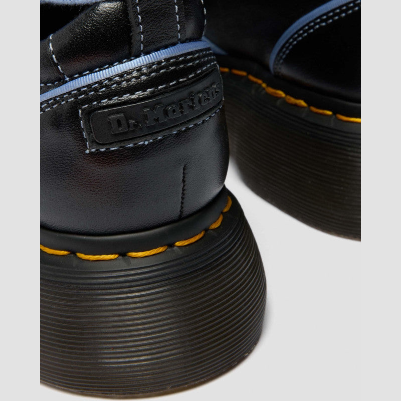 Dr. Martens BUZZ BALLERINA LACE UP Black Milled Gloss
