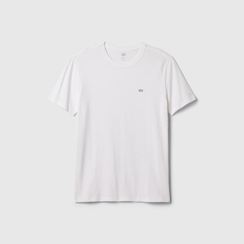 GAP Micro Logo Crew White Global