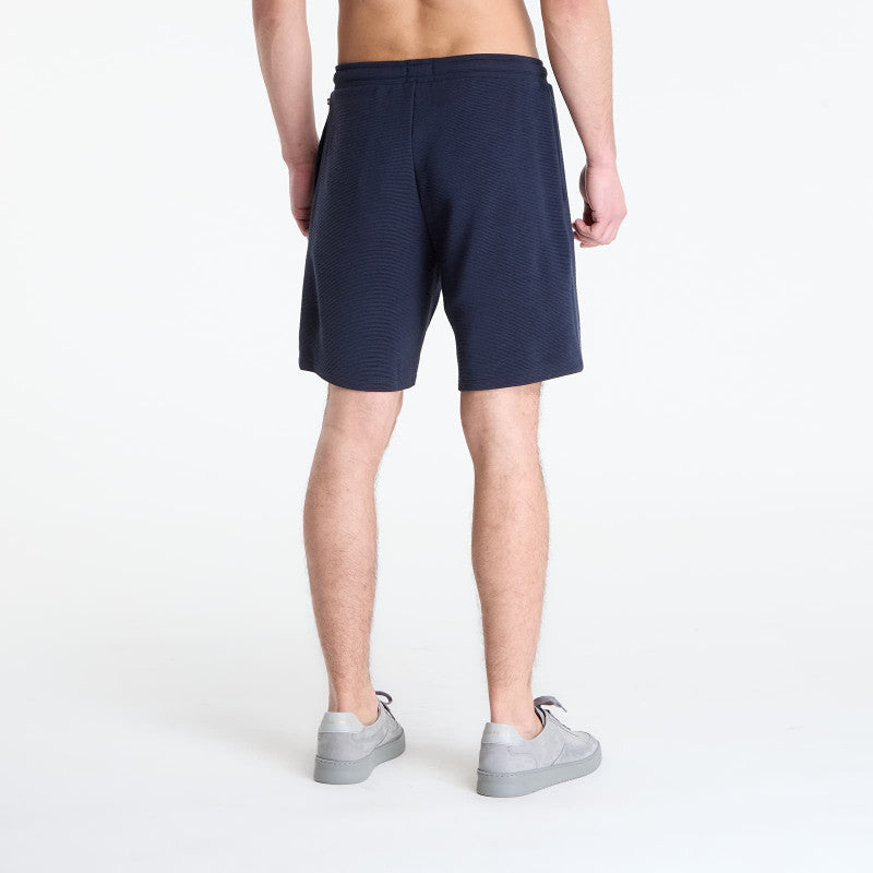 Hugo Boss Rib Shorts Blue