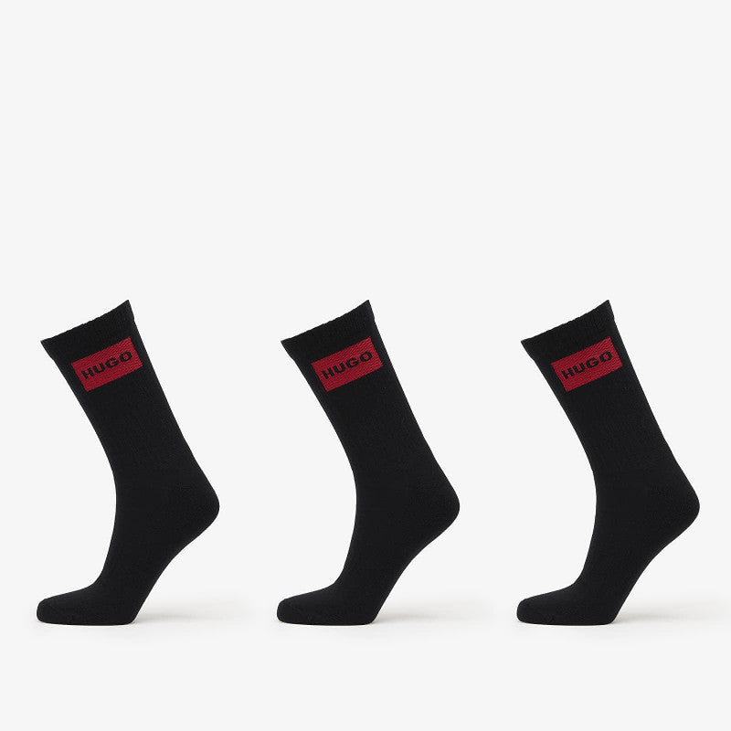 Hugo Boss Men-H-3-Pack Qs Rib Label Cc Black